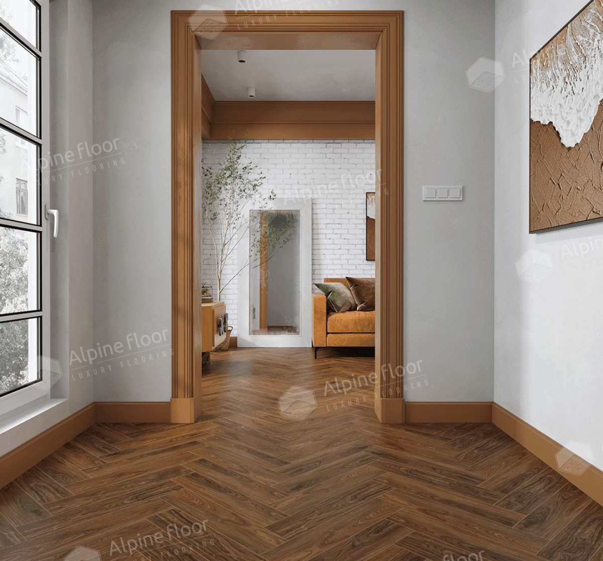 SPC ламинат Alpine Floor Nut ECO 22-4 Кенари